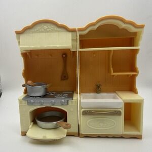 Sylvanian Families Calico Critters Kitchen Set  & Accessories